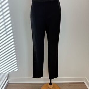 NWT Roberto Cavalli black dress pants Italian size 44 USA medium Straight-Leg